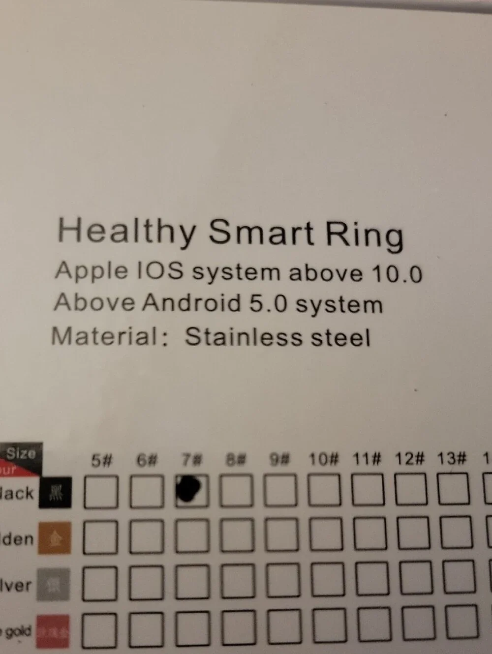 Smart Heart Ring - Black and Rose Gold Smart Wearable